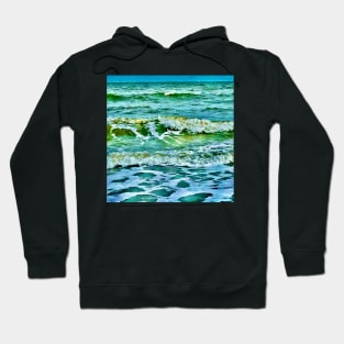 Epic Ocean Waves by Pamela Storch Hoodie